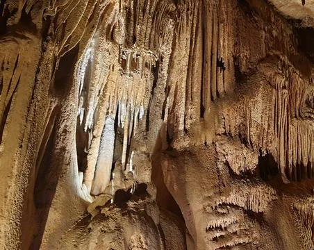 Lacave cave in the lot Stock Photos