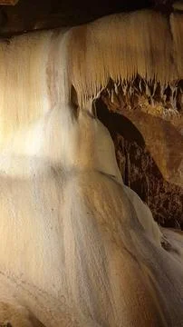 Lacave cave in the lot Stock Photos