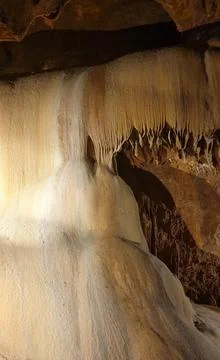 Lacave cave in the lot Stock Photos