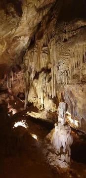 Lacave cave in the lot Stock Photos