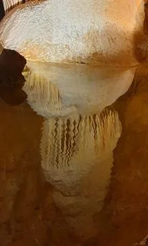 Lacave cave in the lot Stock Photos