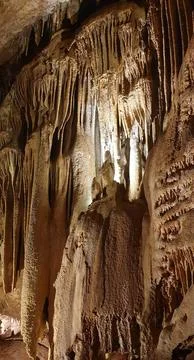 Lacave cave in the lot Stock Photos