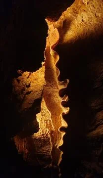 Lacave cave in the lot Stock Photos