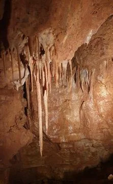 Lacave cave in the lot Stock Photos