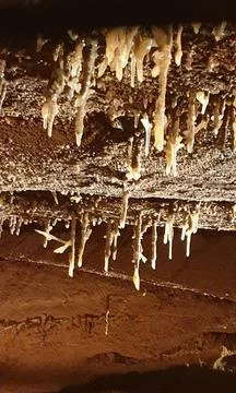 Lacave cave in the lot Stock Photos