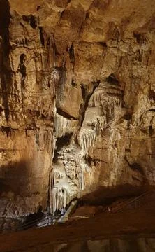 Lacave cave in the lot Stock Photos