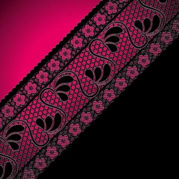 Lace background Stock Illustration