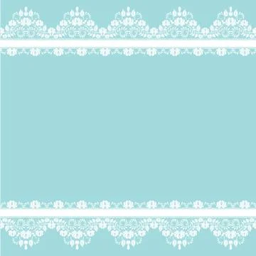 Lace border Stock Illustration