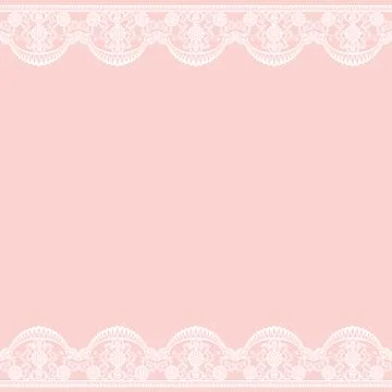 Lace border Stock Illustration