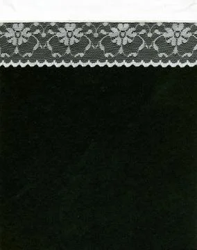 Lace border Foto stock
