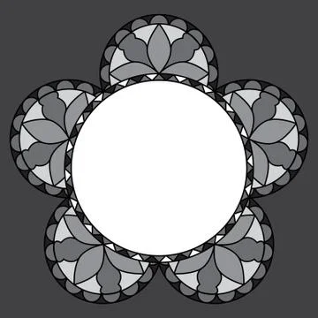 Lace card Stock Illustration