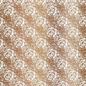 Lace elegant vintage pattern Stock Illustration
