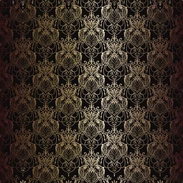 Lace elegant vintage pattern Stock Illustration