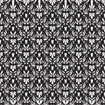 Lace elegant vintage pattern Stock Illustration