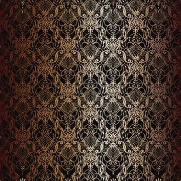 Lace elegant vintage pattern Stock Illustration