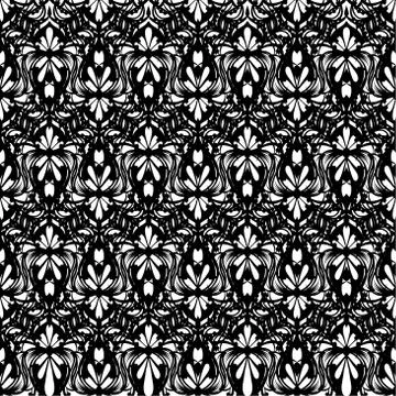 Lace elegant vintage pattern Stock Illustration