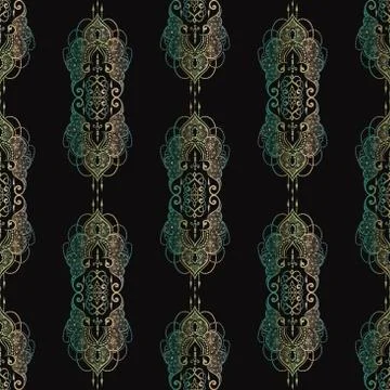 Lace elegant vintage pattern Stock Illustration
