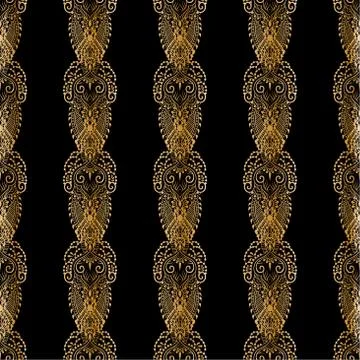 Lace elegant vintage pattern Stock Illustration