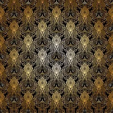 Lace elegant vintage pattern Stock Illustration