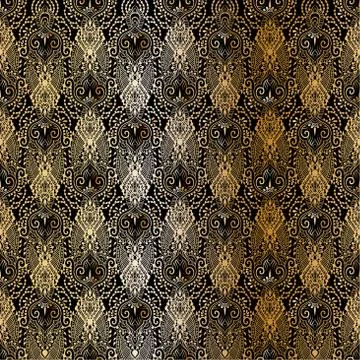 Lace elegant vintage pattern Stock Illustration