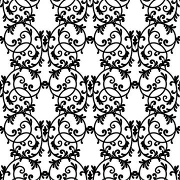 Lace elegant vintage pattern Stock Illustration