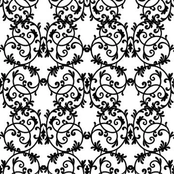 Lace elegant vintage pattern Stock Illustration