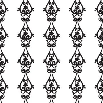Lace elegant vintage pattern Stock Illustration
