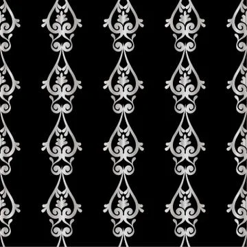 Lace elegant vintage pattern Stock Illustration