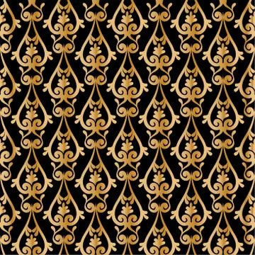 Lace elegant vintage pattern Stock Illustration