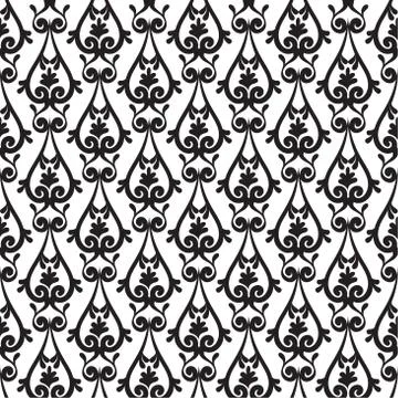 Lace elegant vintage pattern Stock Illustration