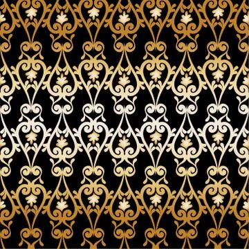 Lace elegant vintage pattern Stock Illustration