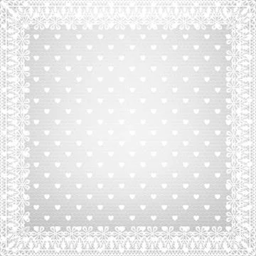 Lace fabric background Stock Illustration