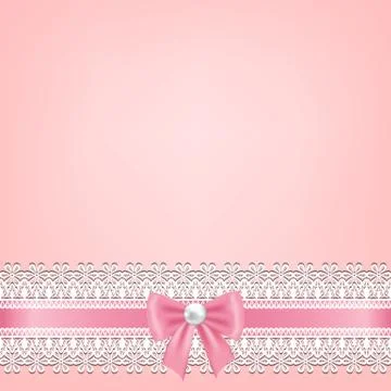 Lace fabric background Stock Illustration