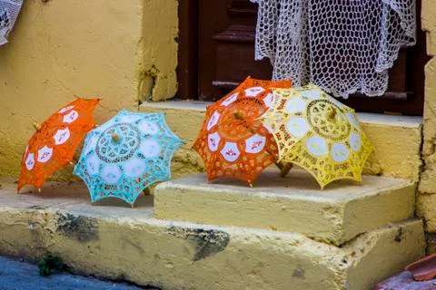 Lace of Lefkara Stock Photos