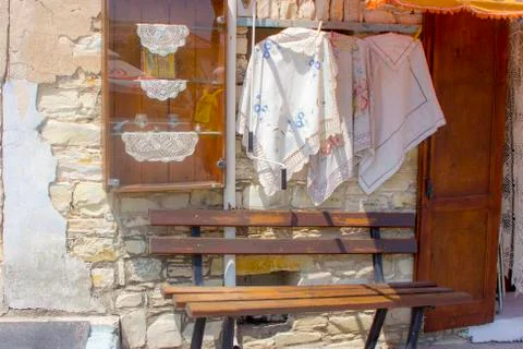 Lace of Lefkara Stock Photos