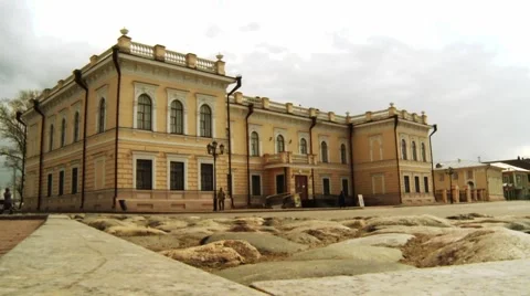 Lace museum in Vologda Stock Footage 49689809