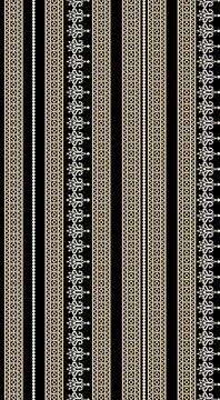 Lace pattern elements. Vintage seamless figured lace borders, beautiful wed.. Stock Illustration