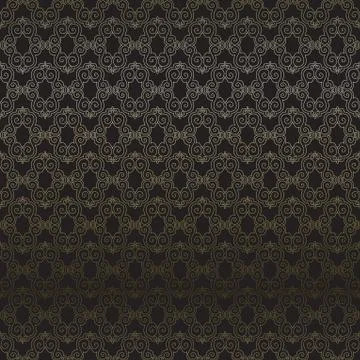 Lace seamless pattern Illustrazione stock