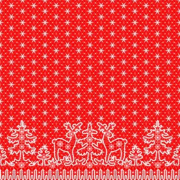 Lace snowflakes borders Stock Illustration