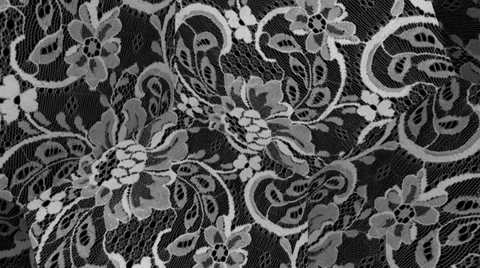 Lace Trims Hexagon Stock Footage 32268103