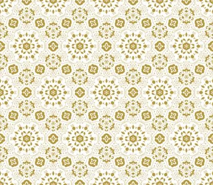 Lace vector fabric seamless  pattern with flowers Stock Illustration