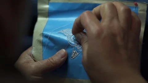 Laceing Stock Footage 77580647