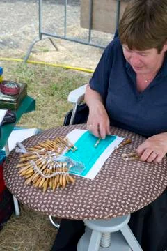 Lacemaking Stock Photos