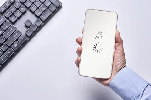 Lack of access to internet Stock Photos