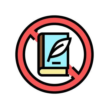Lack of education poverty problem color icon vector illustration Illustrazione stock