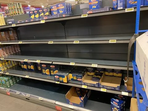 Lack of goods Stock Photos