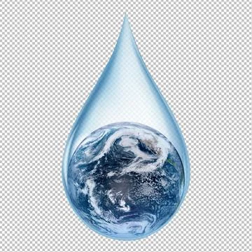Lack of water on earth concept. Elements of this image furnished by NASA. Stock Illustration