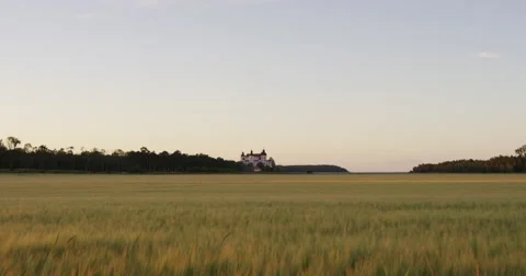 Läckö castle in sweden Stock Footage 66865239