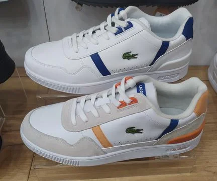Lacoste sneakers Stock Photos