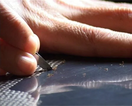 Lacquer manufacture Stock Footage 321005